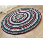 Anita Mandalája - horgolt szőnyegminta