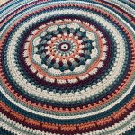 Anita Mandalája - horgolt szőnyegminta