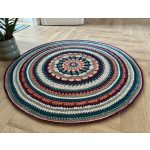 Anita Mandalája - horgolt szőnyegminta