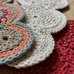 Horgolt asztali futó - mintaleírás