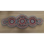 Horgolt asztali futó - mintaleírás