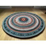 Autumn Forest - horgolt szőnyegminta