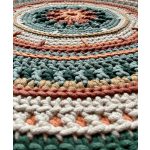 Autumn Forest - horgolt szőnyegminta