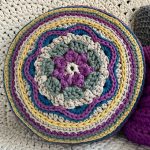 Hétszirmú virág - párna horgolásminta