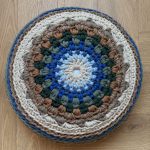 Kékcsillag - párna horgolásminta