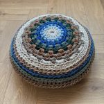 Kékcsillag - párna horgolásminta