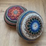 Kékcsillag - párna horgolásminta